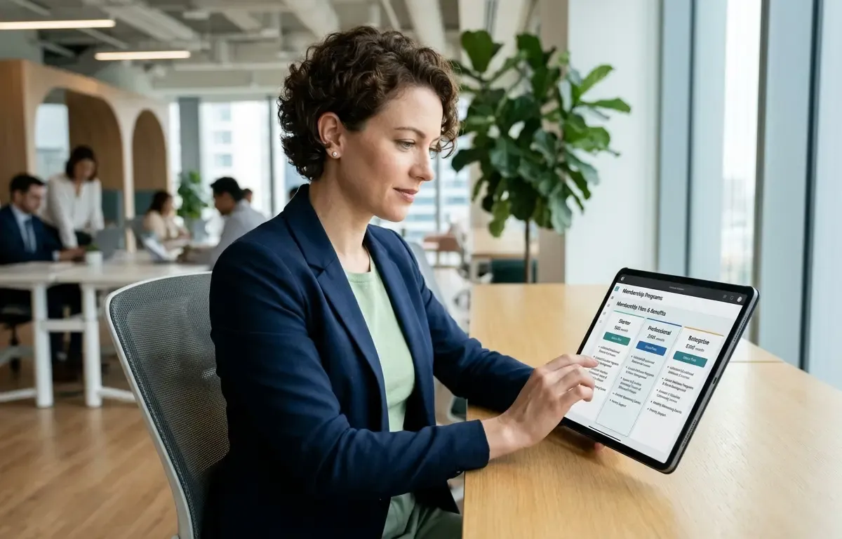 Member exploring Conectiv membership tiers and benefits